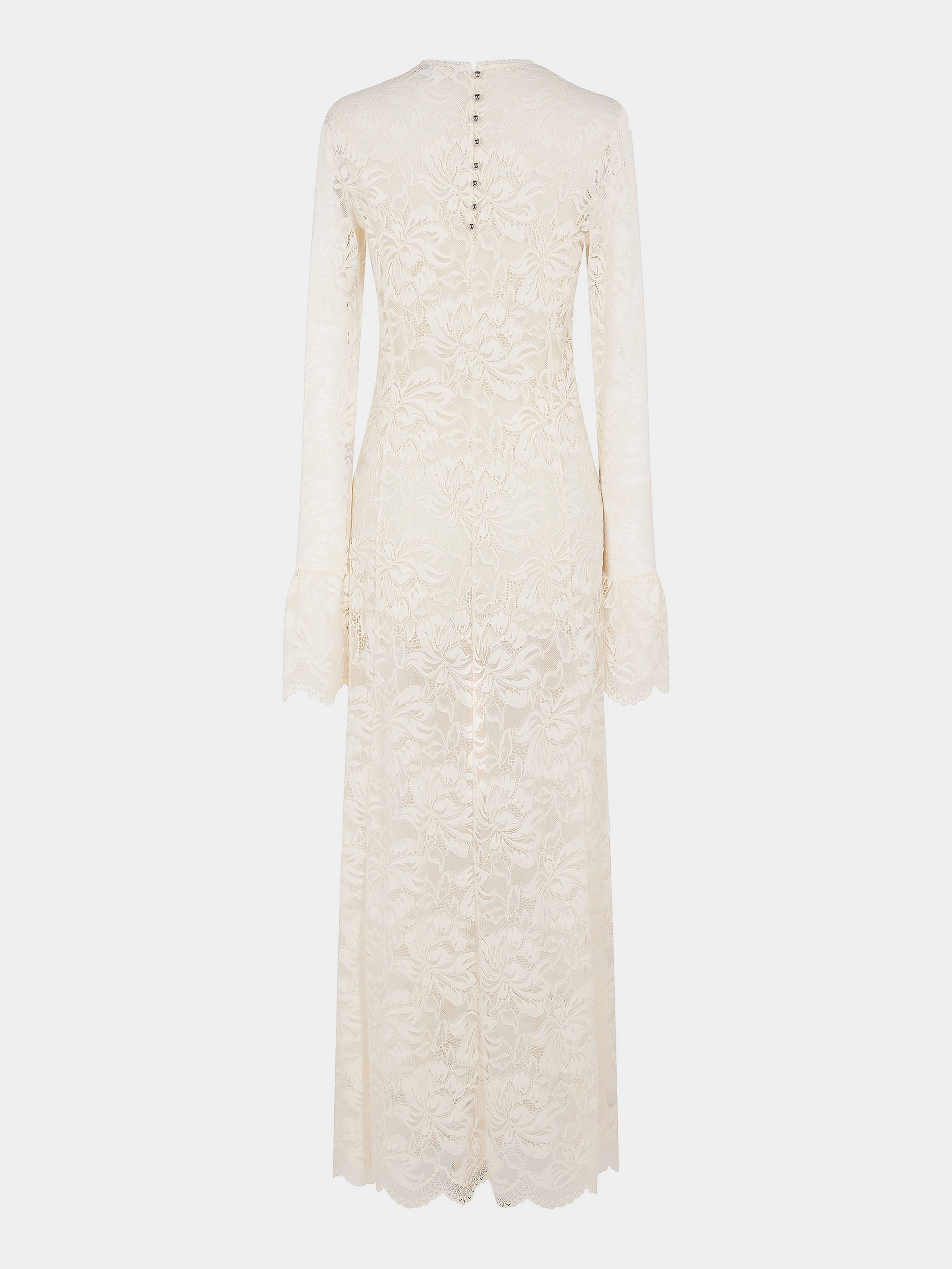 Ivory Lace Maxi Dress