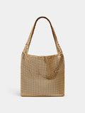 Gold pixel bag