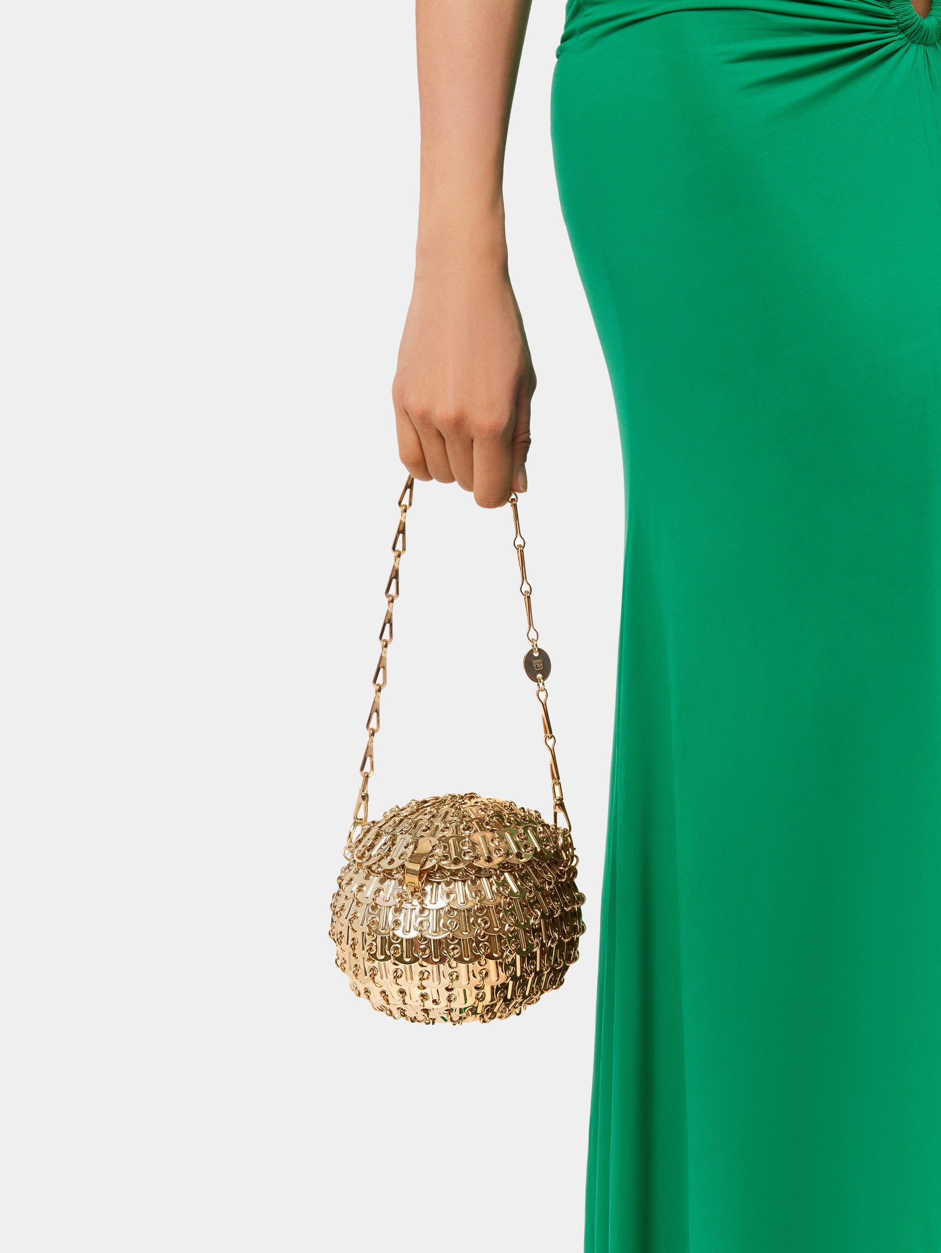 Iconic gold Sphere 1969 Bag