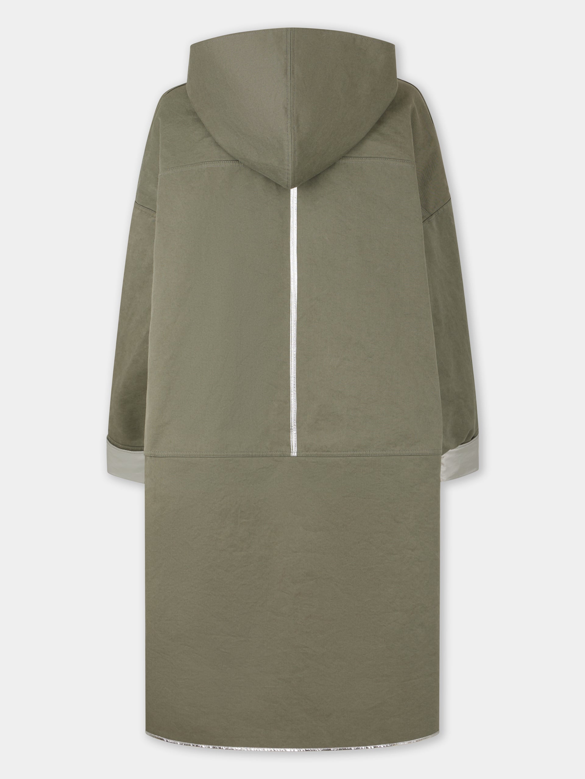 REVERSIBLE PARKA IN COTTON