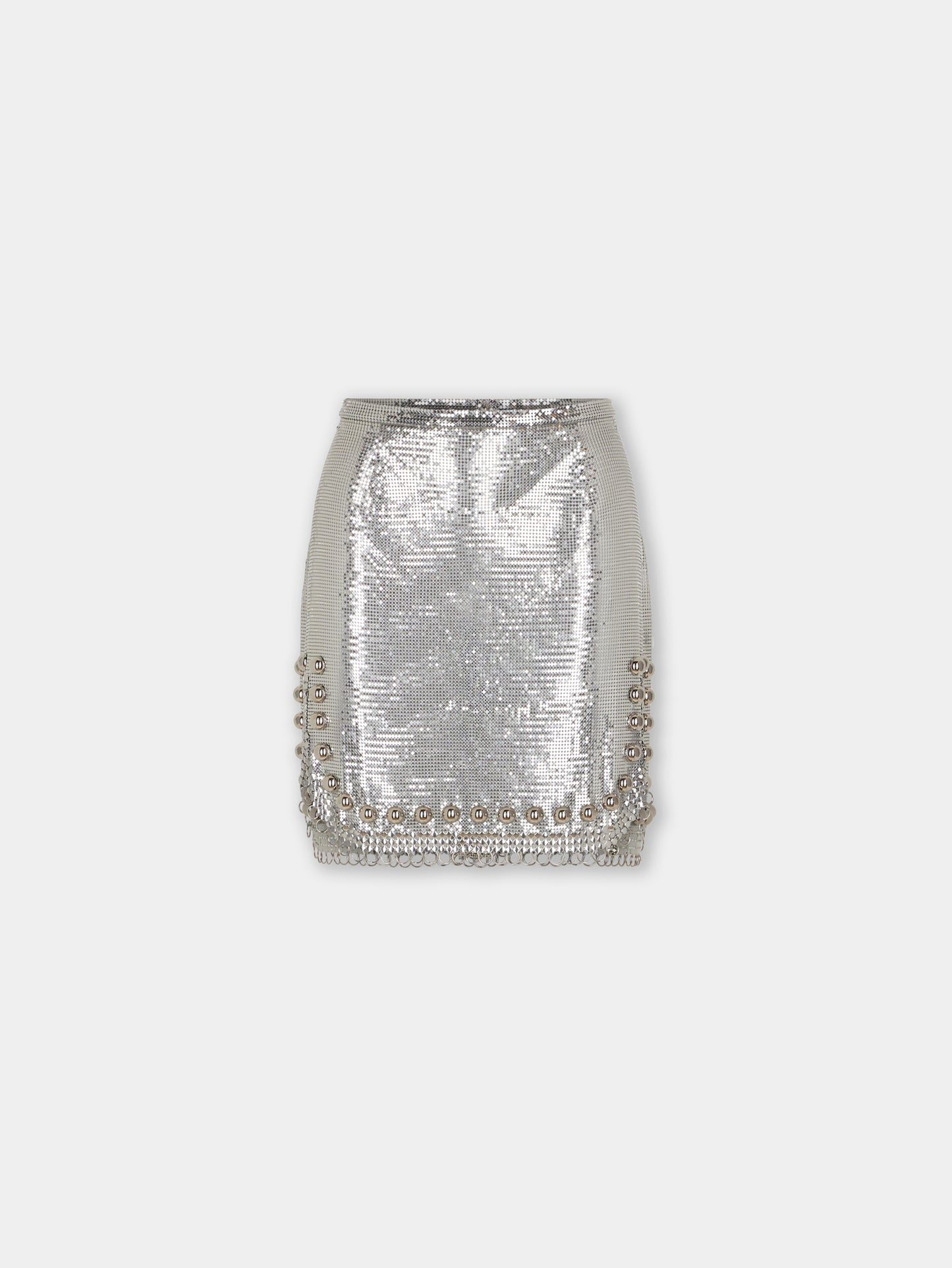 SHORT SKIRT IN MESH