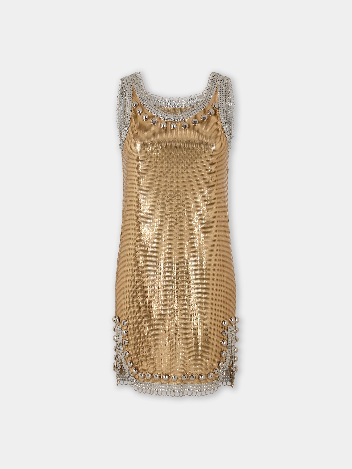 SHORT DRESS IN MESH