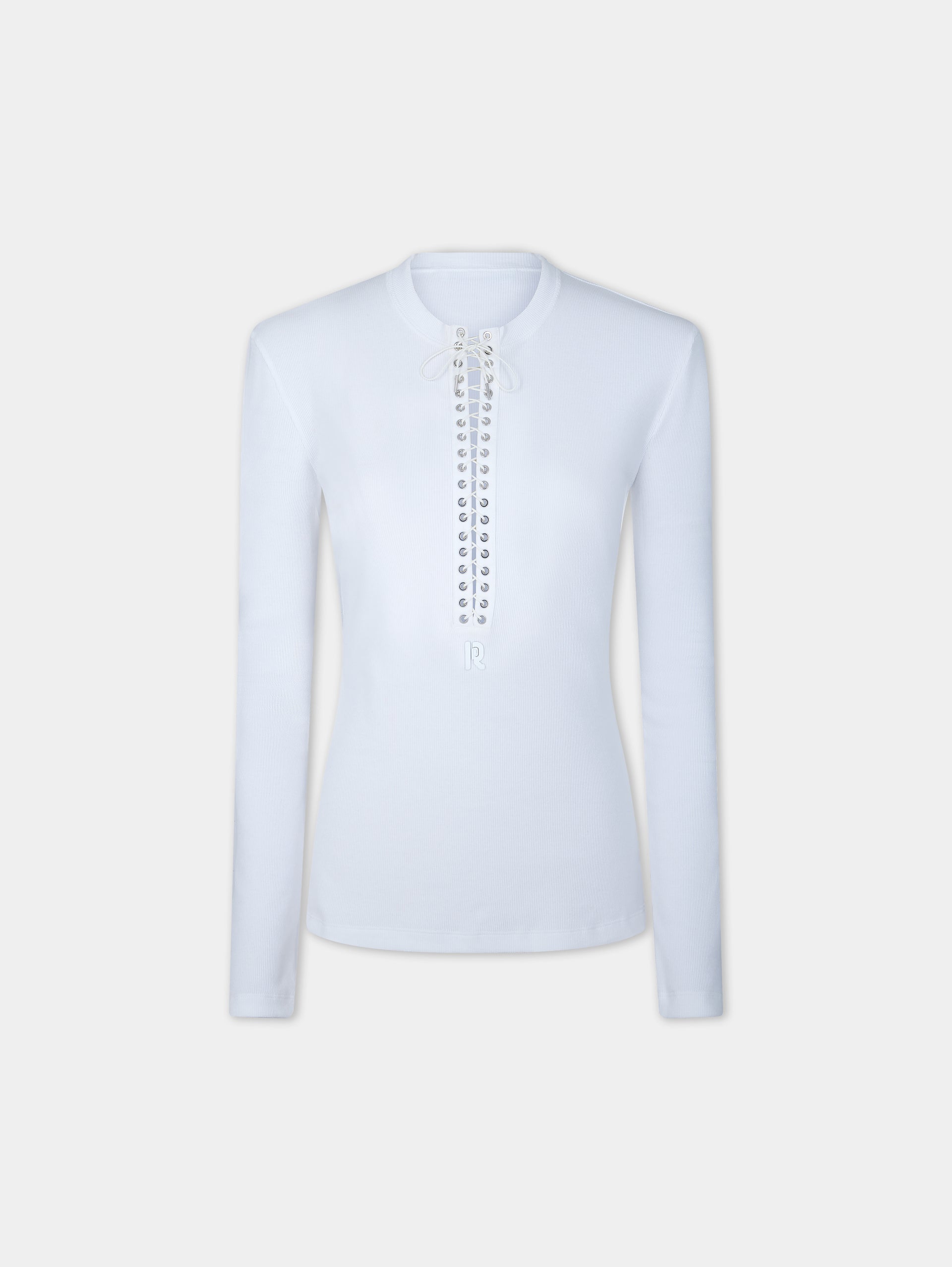 HENLEY TOP IN COTTON JERSEY