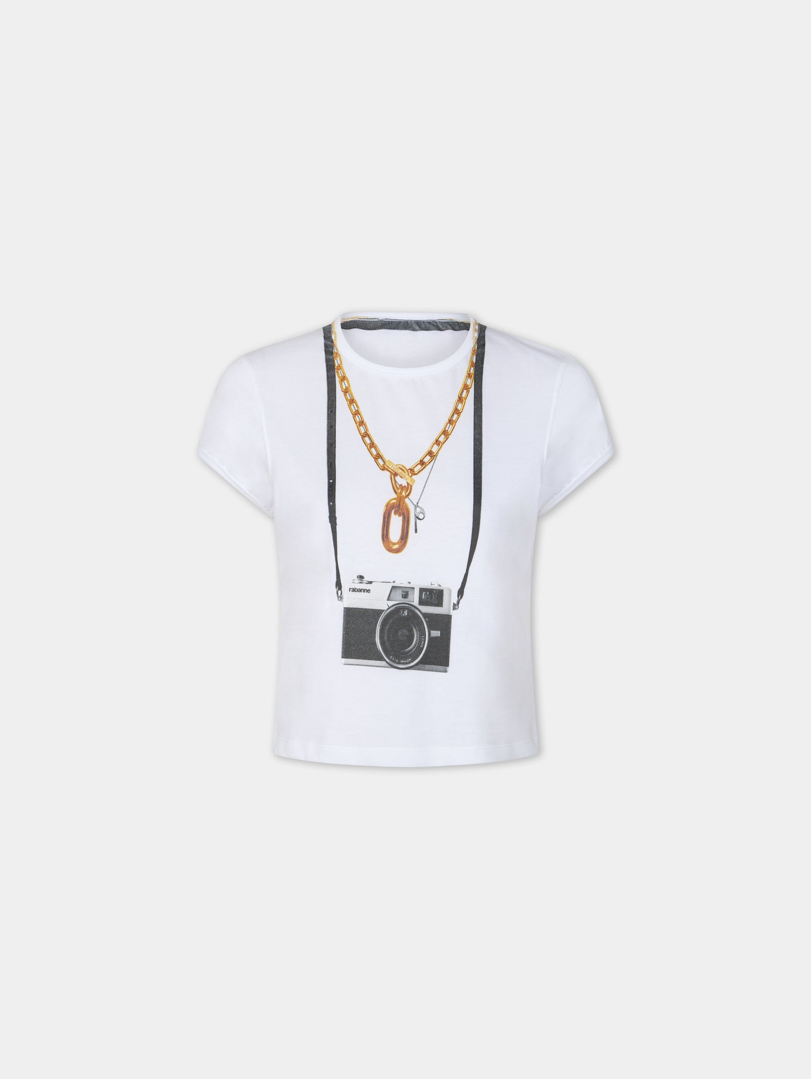 PRINTED T-SHIRT IN COTTON JERSEY - Image 1