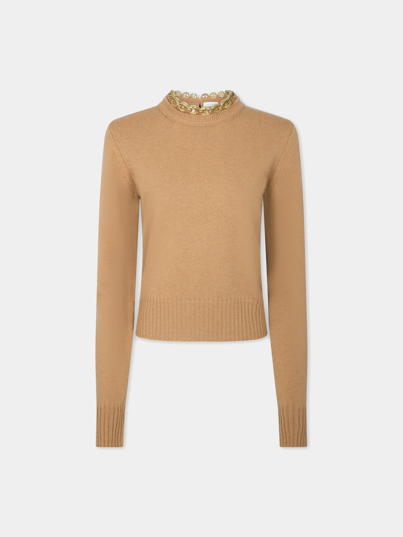 SWEATER IN WOOL AND CASHMERE - Image 1