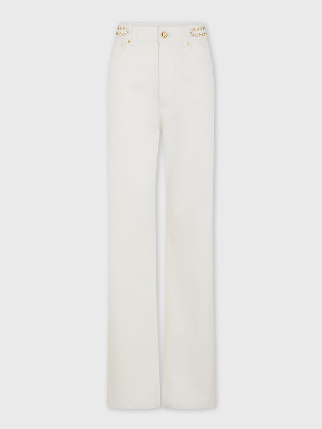 Signature off white jeans with 1969 discs - Image 2
