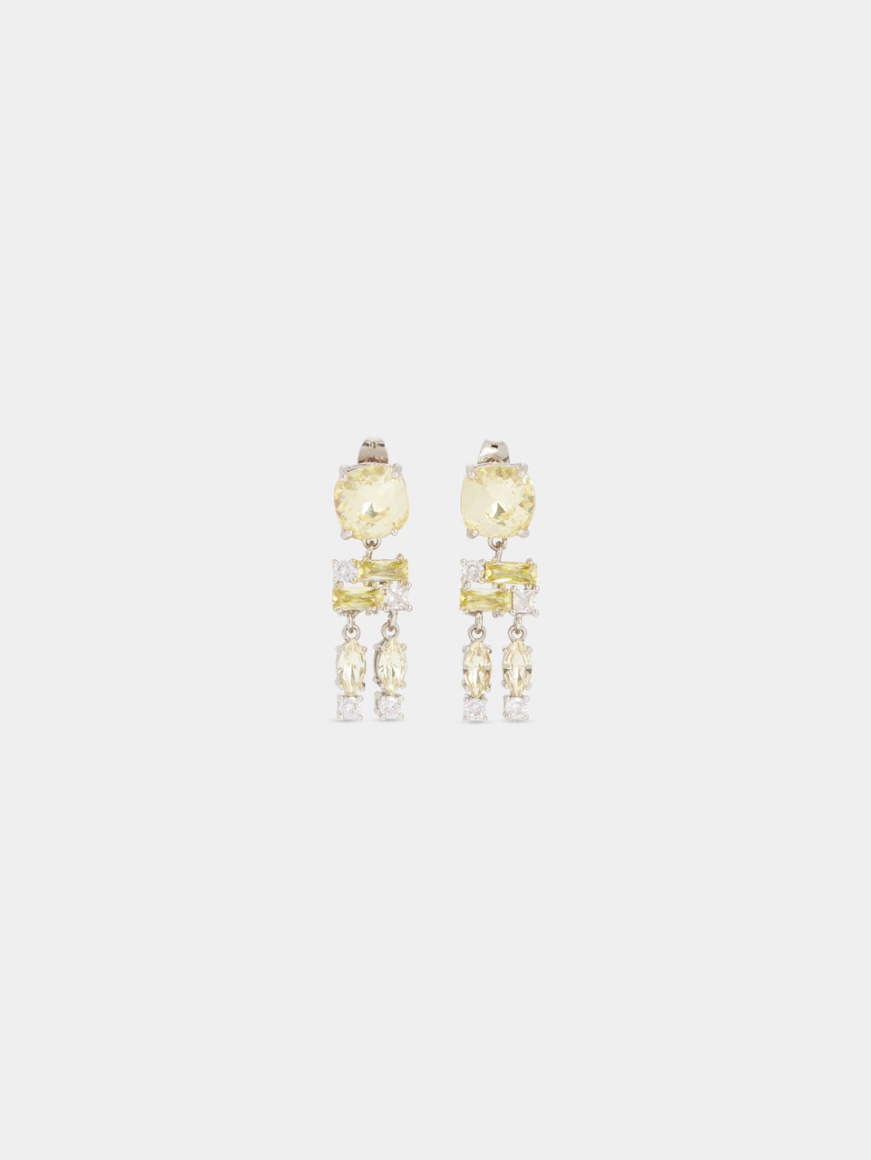 yellow STRASS EARRINGS