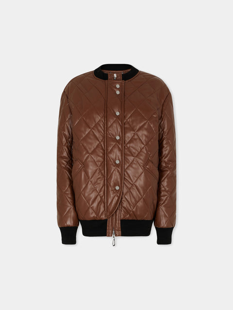 LONG QUILTED BLOUSON