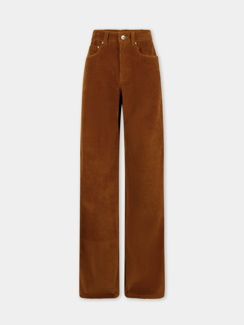 WIDE-LEG PANTS IN CORDUROY