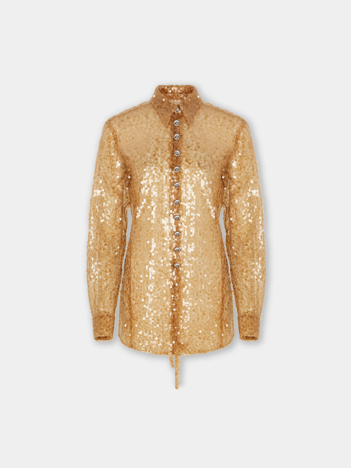 SEQUIN-EMBROIDERED SHIRT - Image 1
