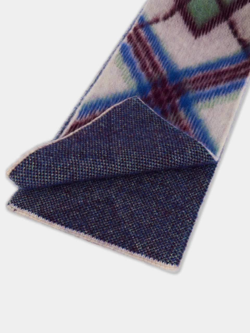 SCARF IN JACQUARD WOOL BLEND