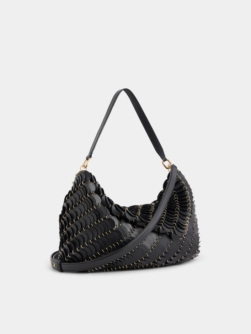 black PACO BAG IN LEATHER