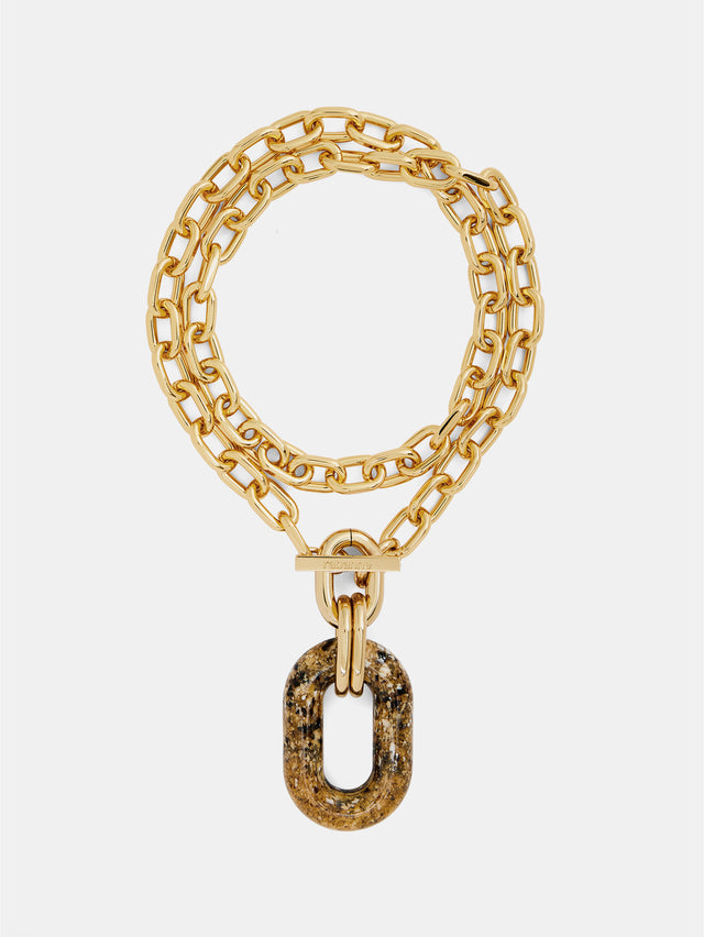 Sahara double xl link necklace