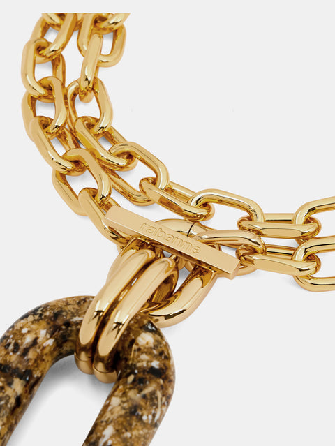 Sahara double xl link necklace