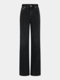 Signature black jeans with tone-on-tone 1969 discs