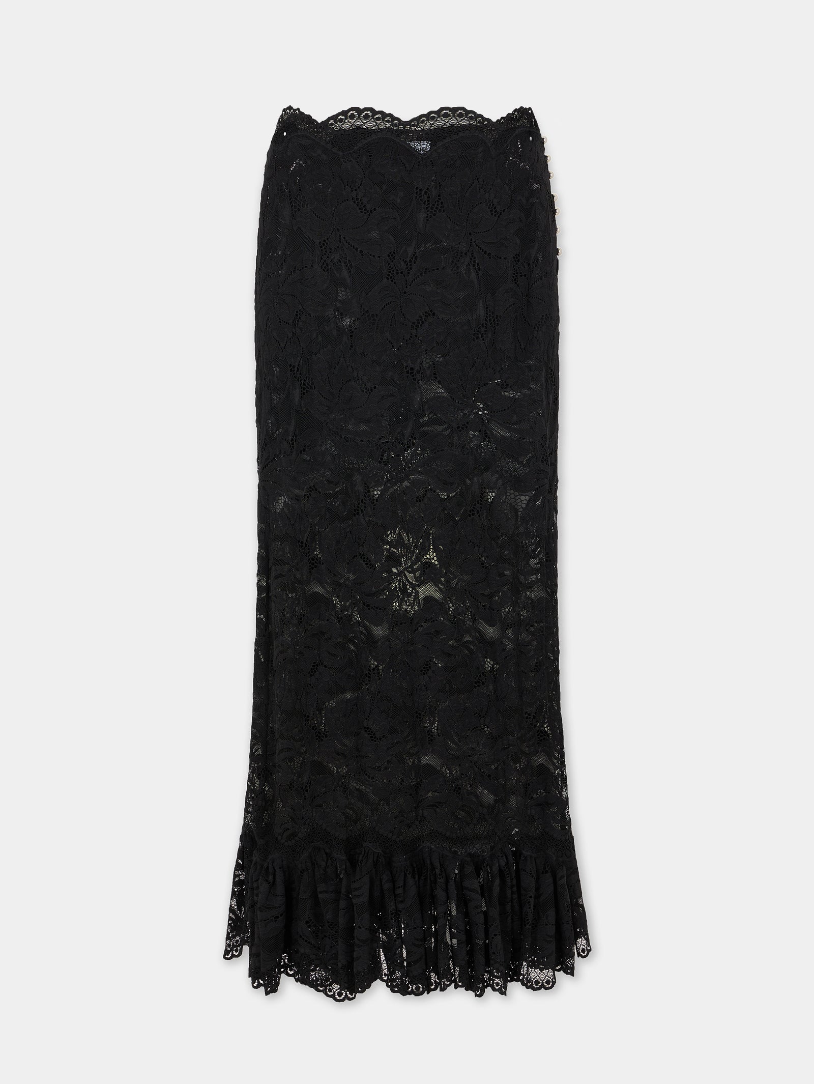 Maxi lace black skirt - Image 1