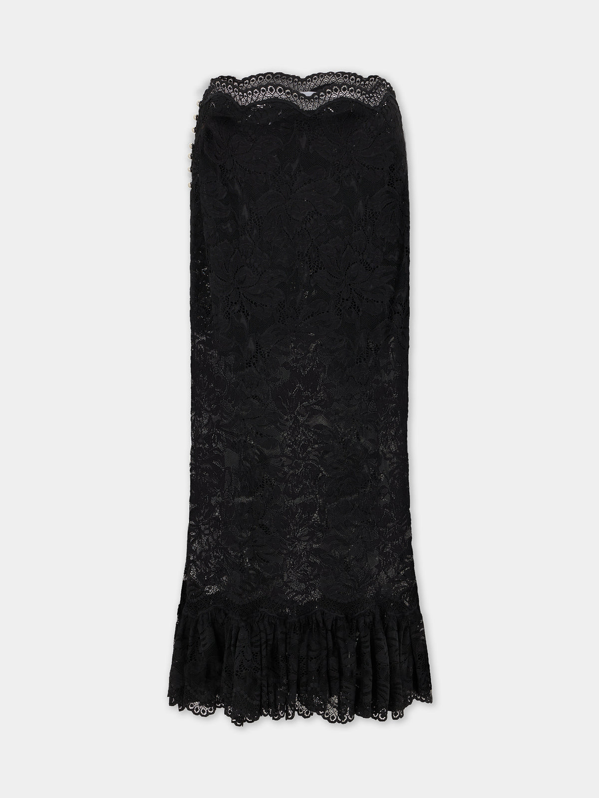 Maxi lace black skirt - Image 2
