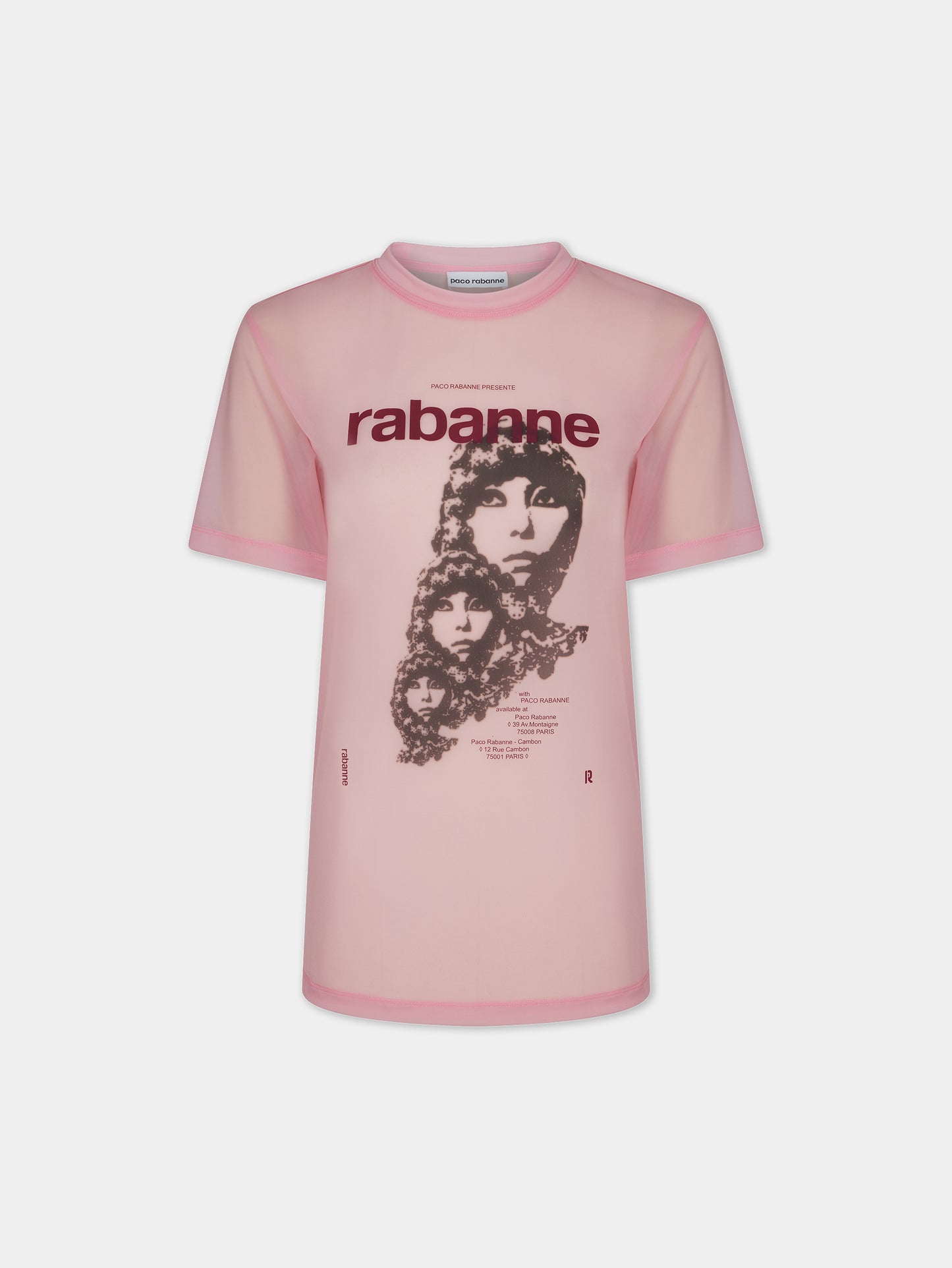 Pink Visconti-inspired T-shirt