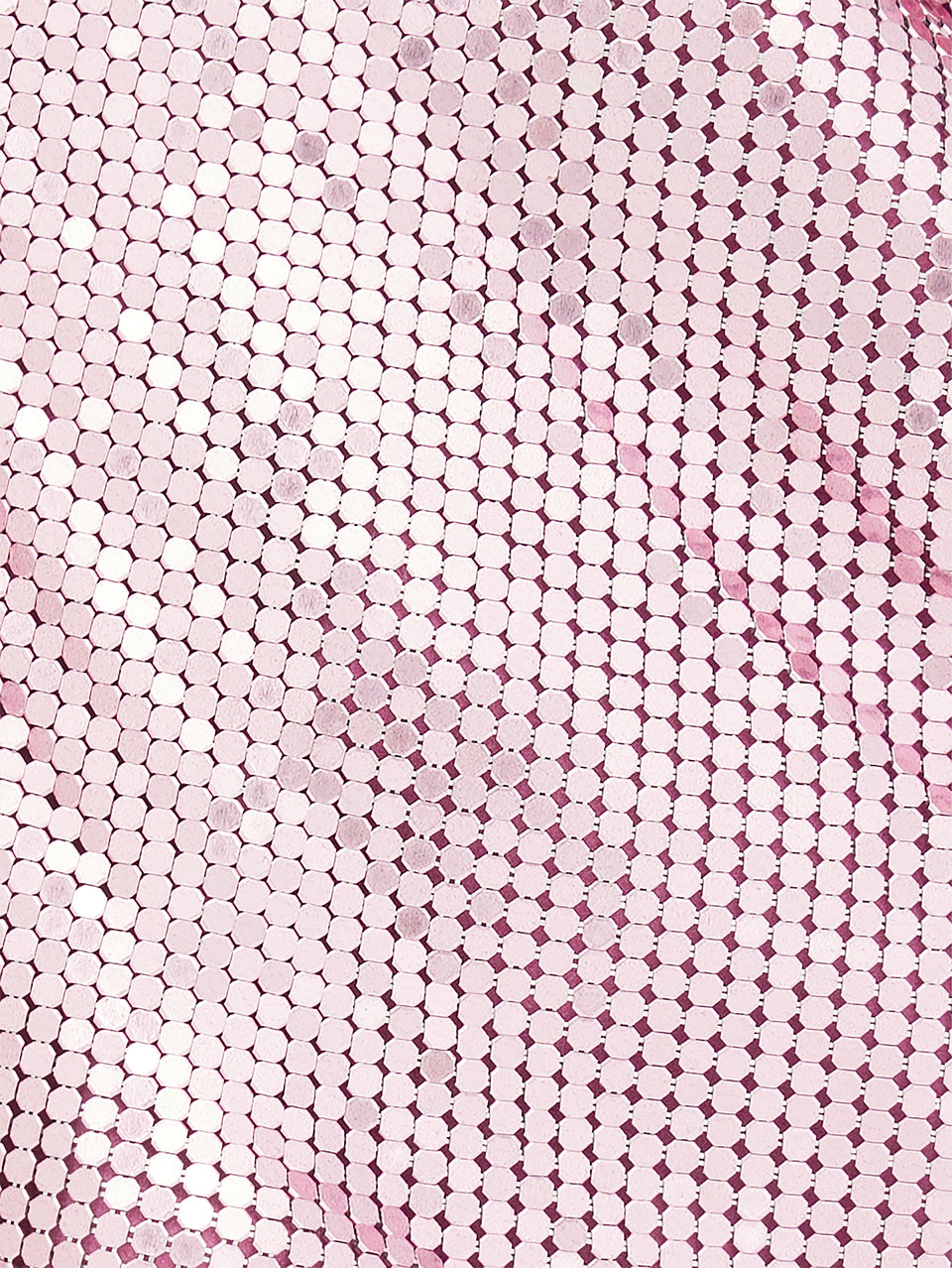 Mini pochette cotte de maille rose 