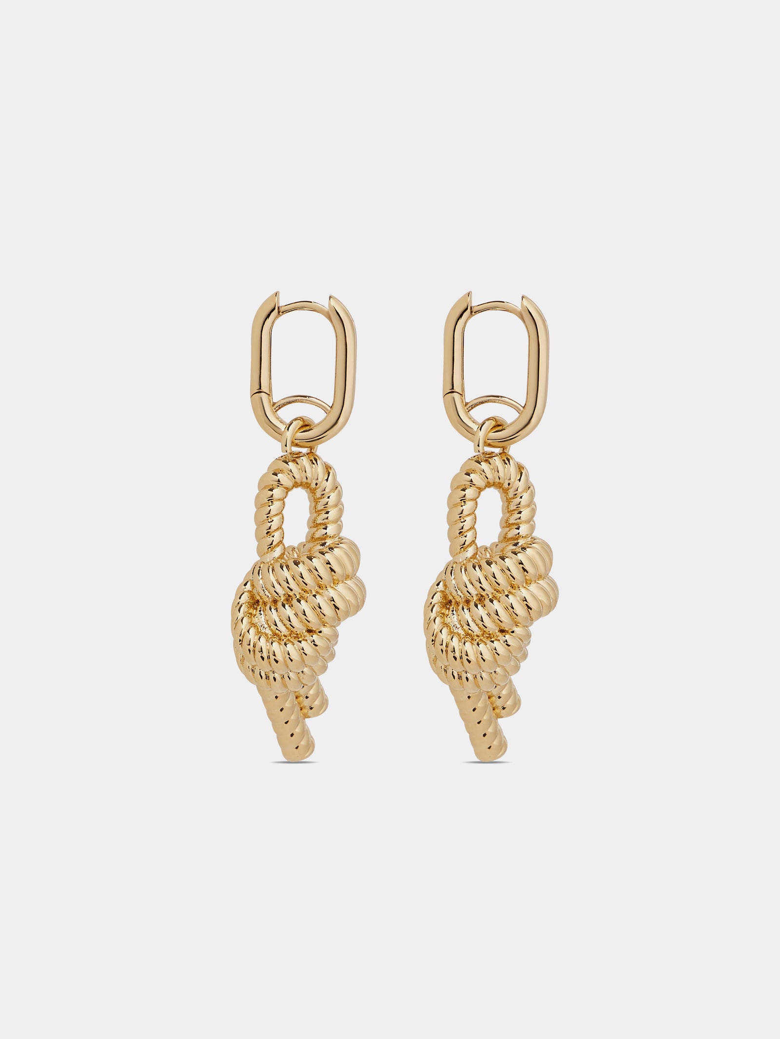 Marine knot earrings position 3 - Image 3
