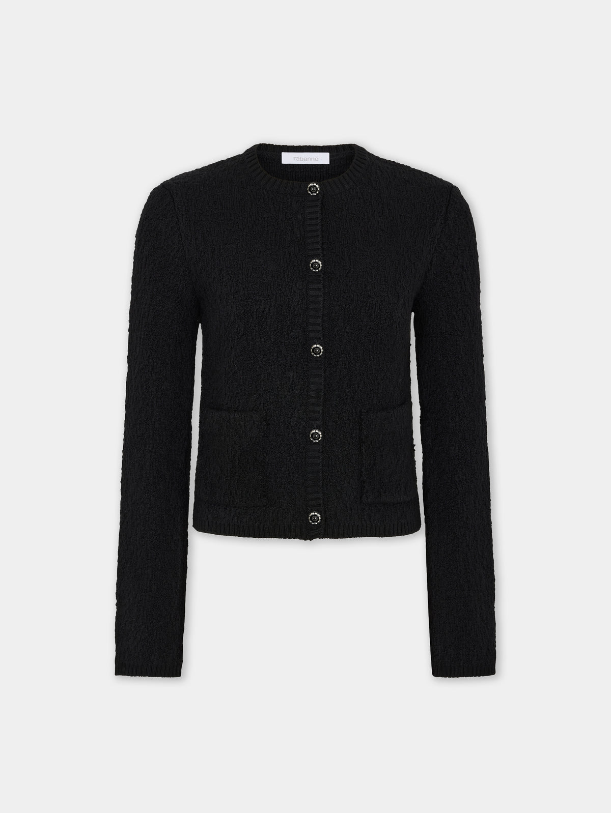 Knitted cardigan in wool position 1 - Image 1