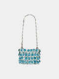 Blue sparkle nano bag
