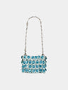 Blue sparkle nano bag