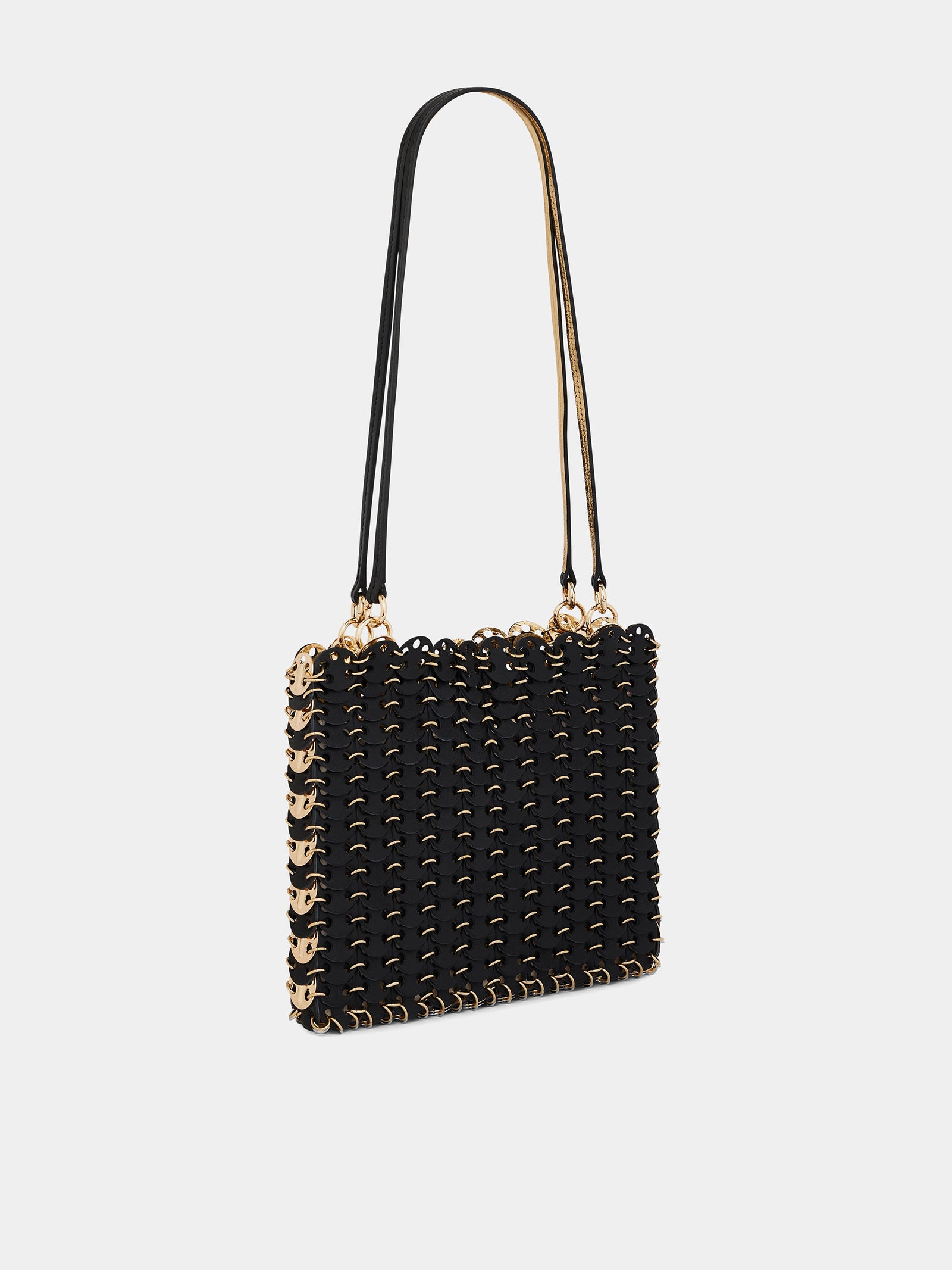 3969 reversible flip bag in leather black position 3 - Image 3