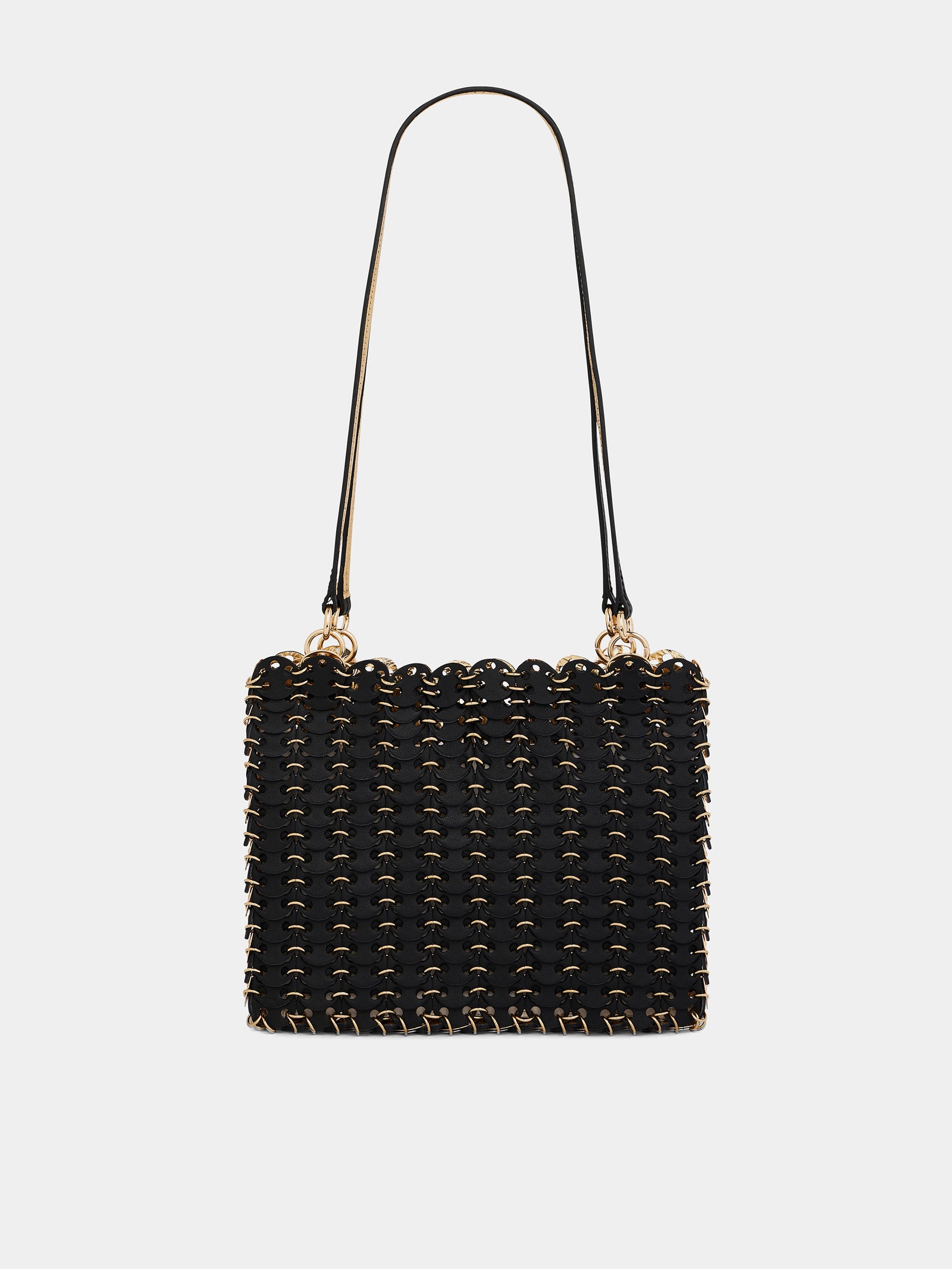 1969 reversible flip bag in leather black position 1 - Image 1