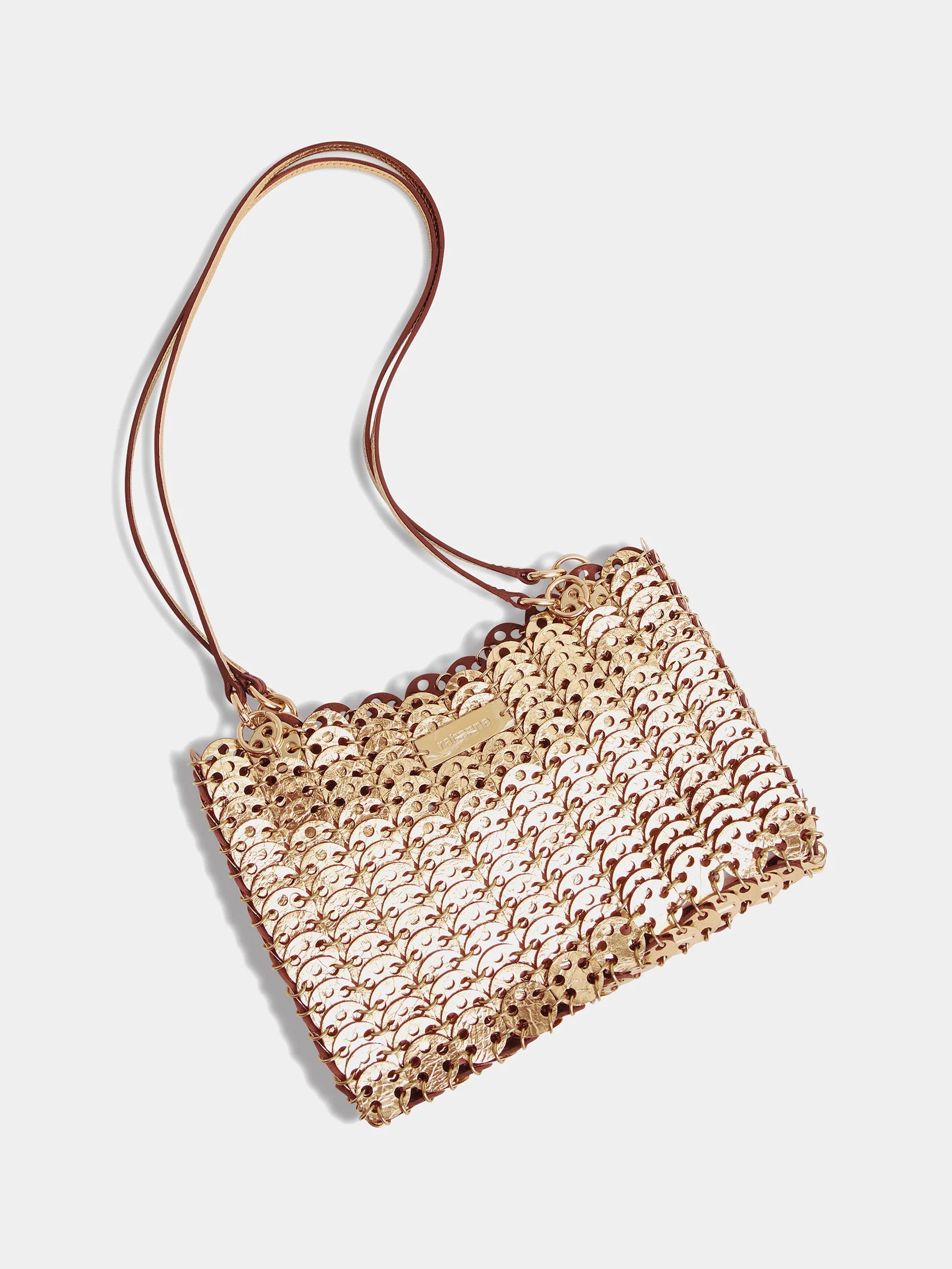 1969.ハンドメイド　2wayミニトートバッグ　フランシュリッペ 1969 reversible Flip bag in leather – Rabanne