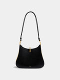 Medium ring leather bag