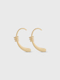 GOLD MONO EARRING position 1