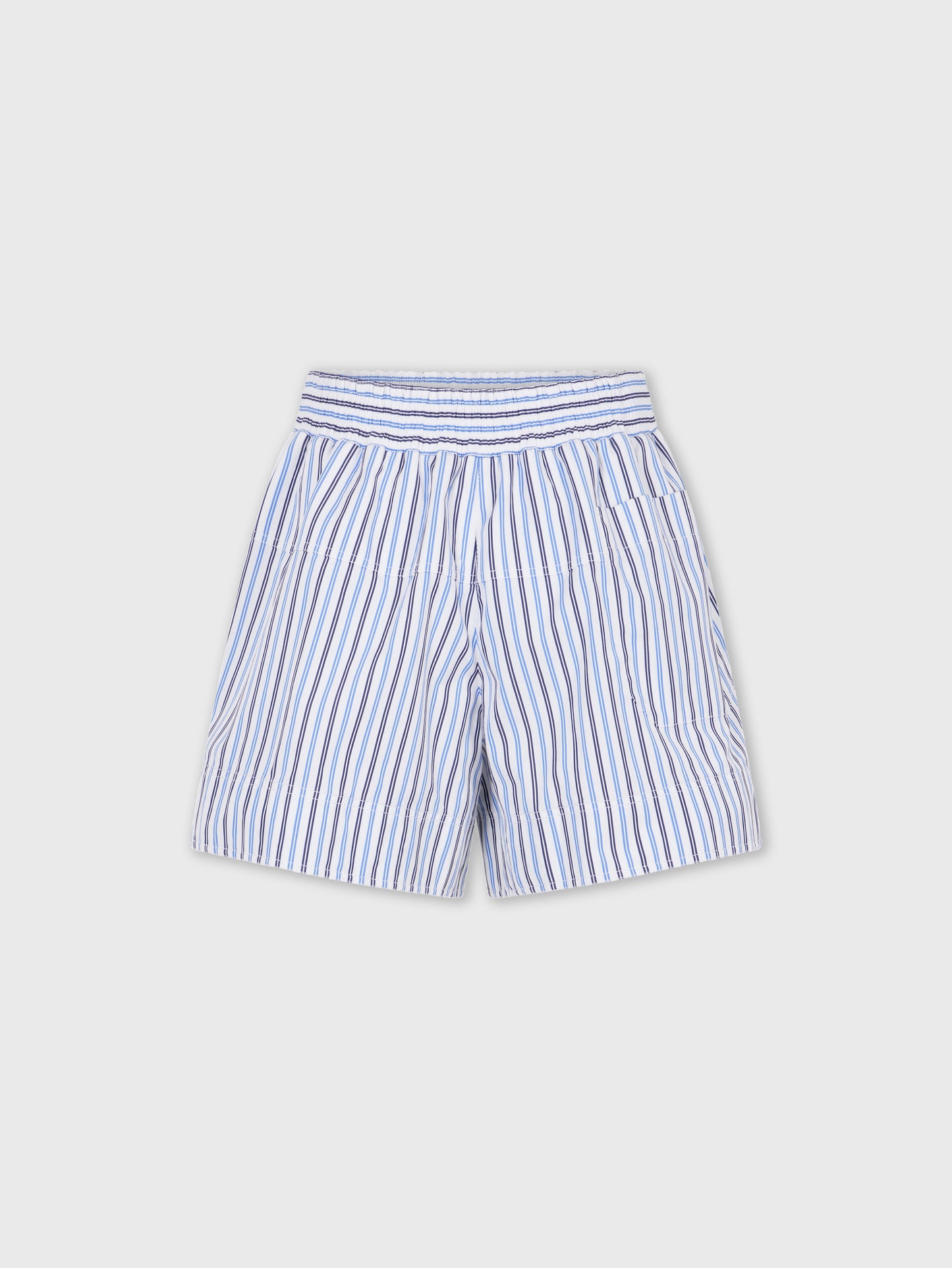 STRIPED SHORTS IN COTTON POPLIN position 6