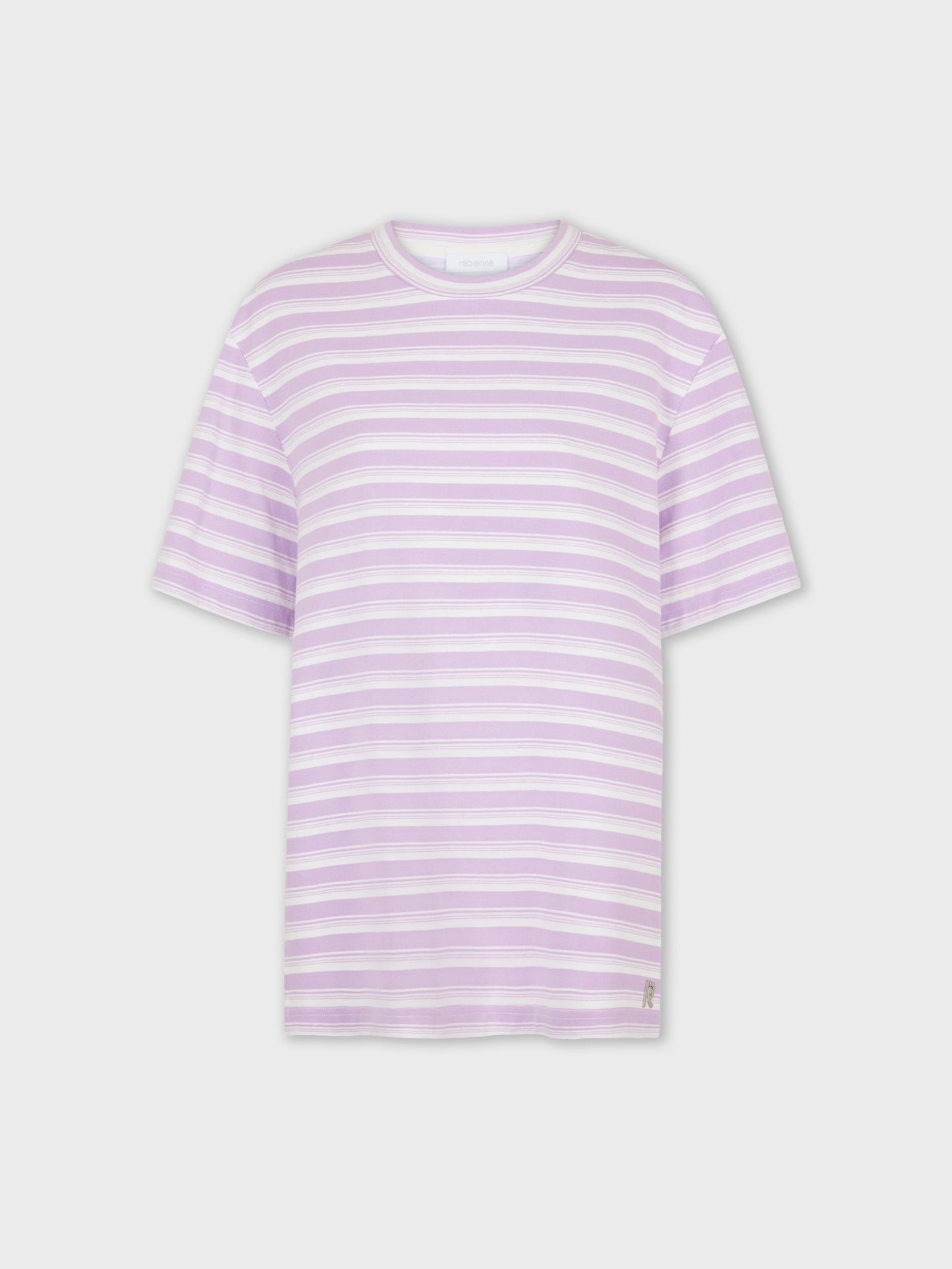 PURPLE OVERSIZED TEE-SHIRT IN COTTON JERSEY position 1