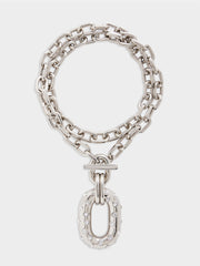 XL Link strass necklace