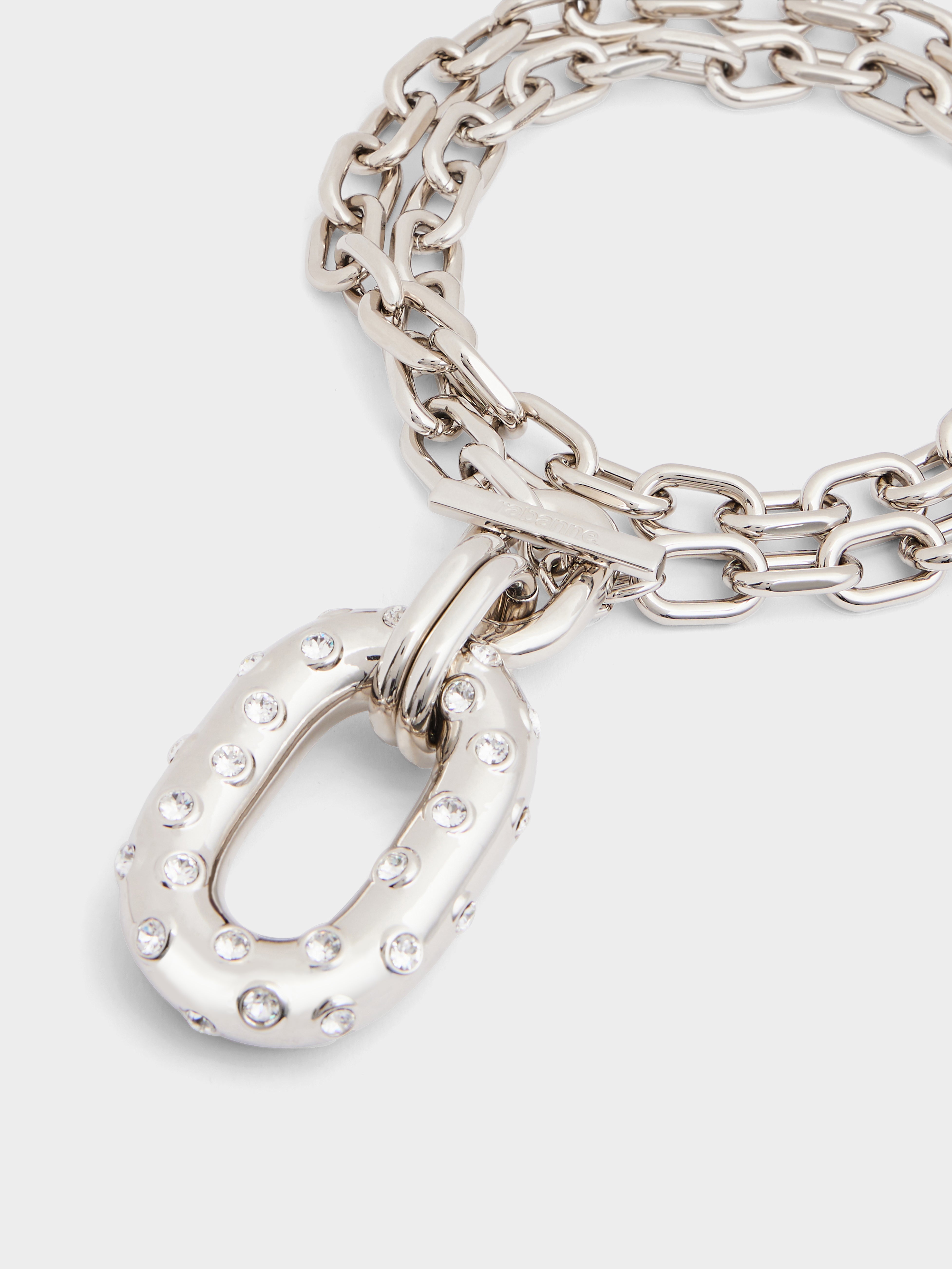 XL link strass necklace – Rabanne