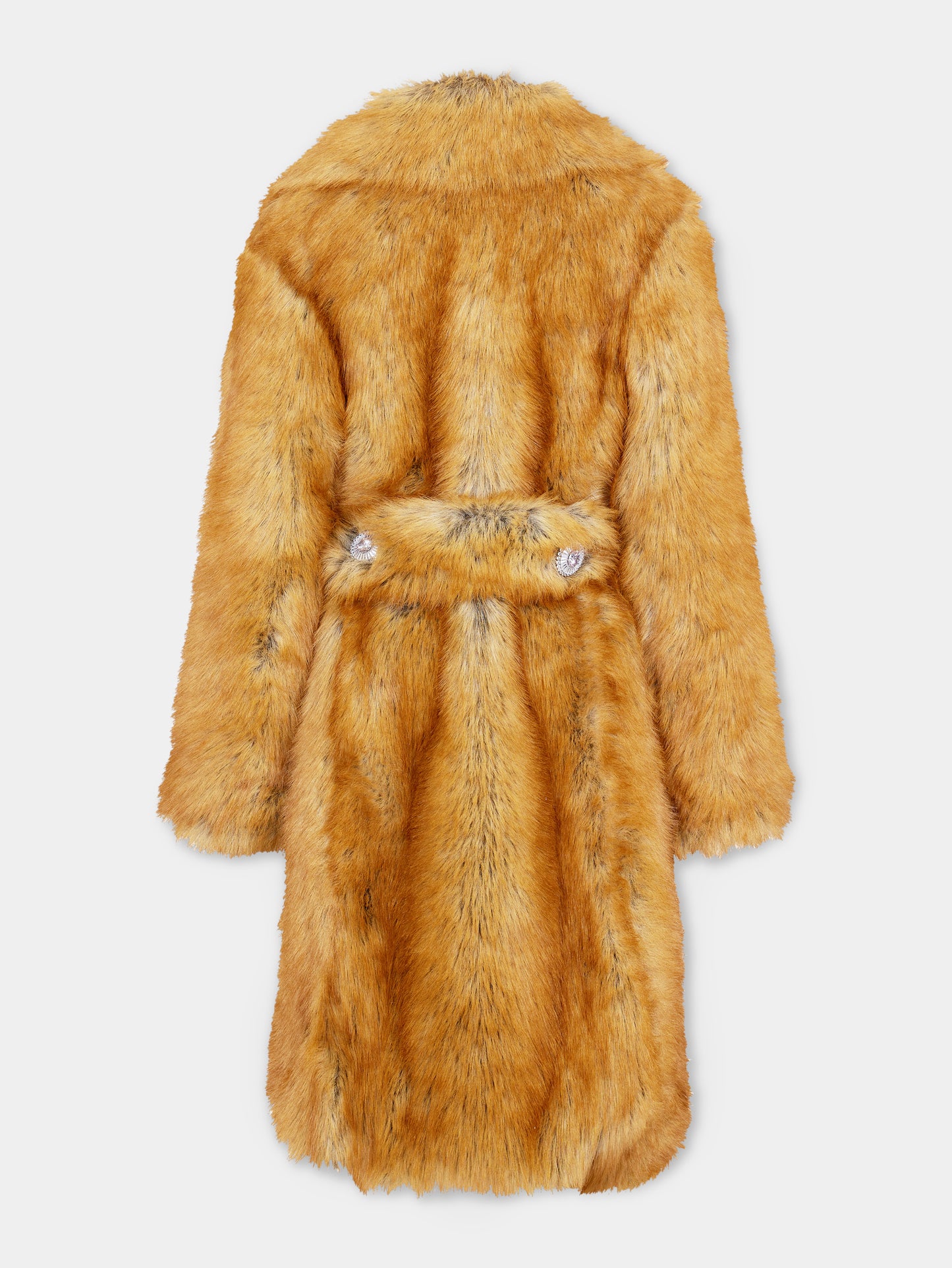 Fake fur coat