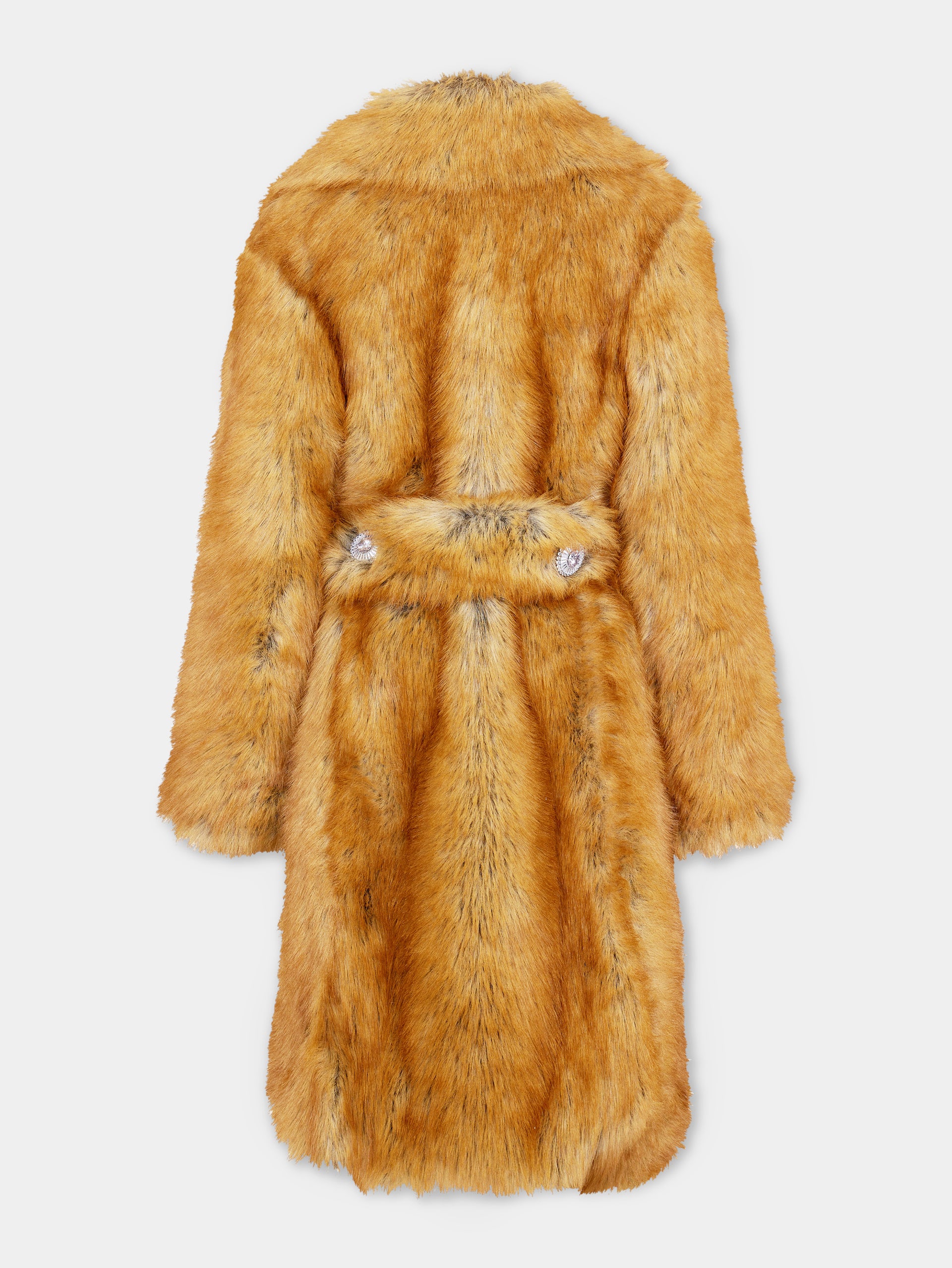 Fake fur coat