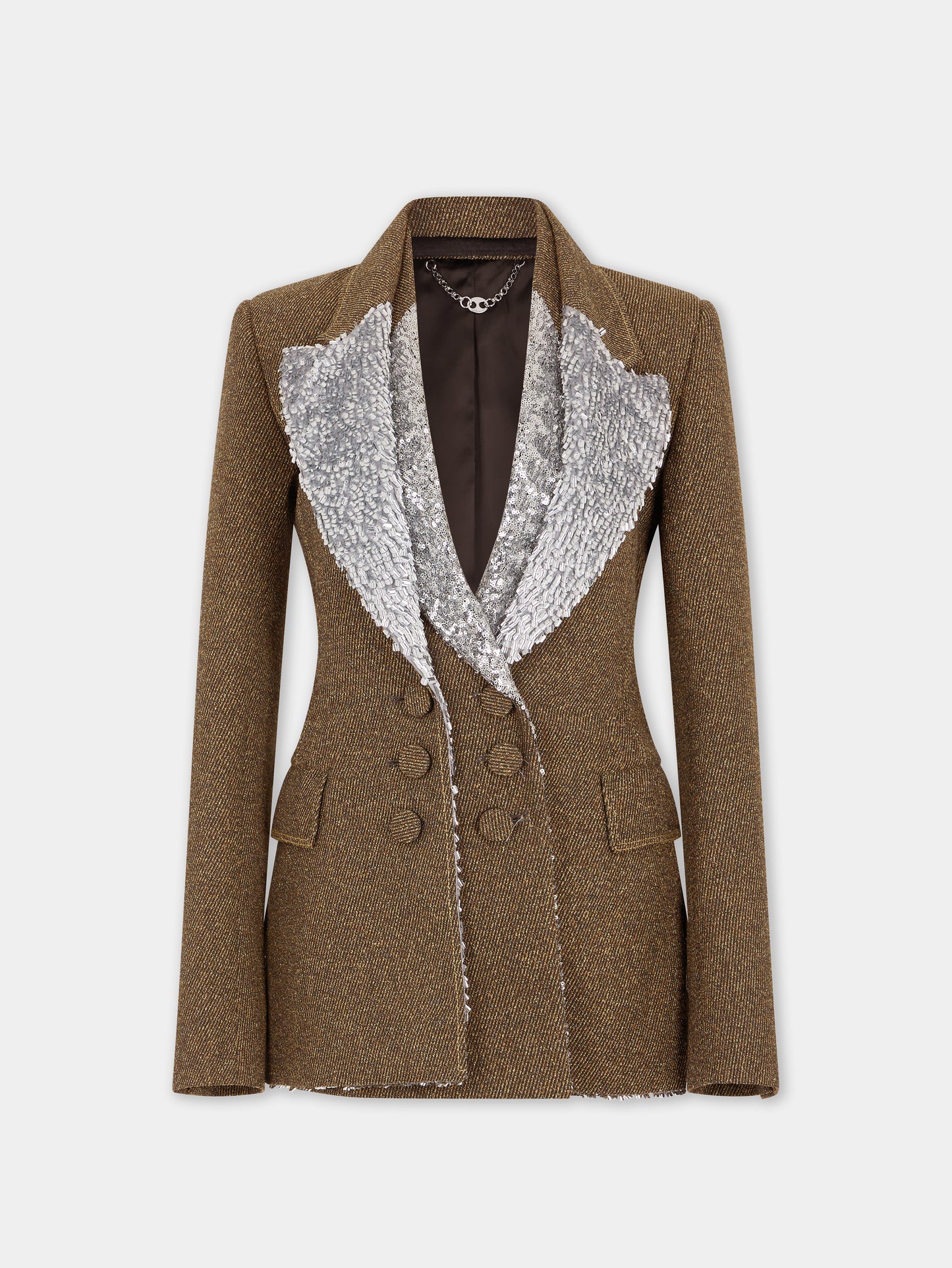 Tailored blazer in wool position 1