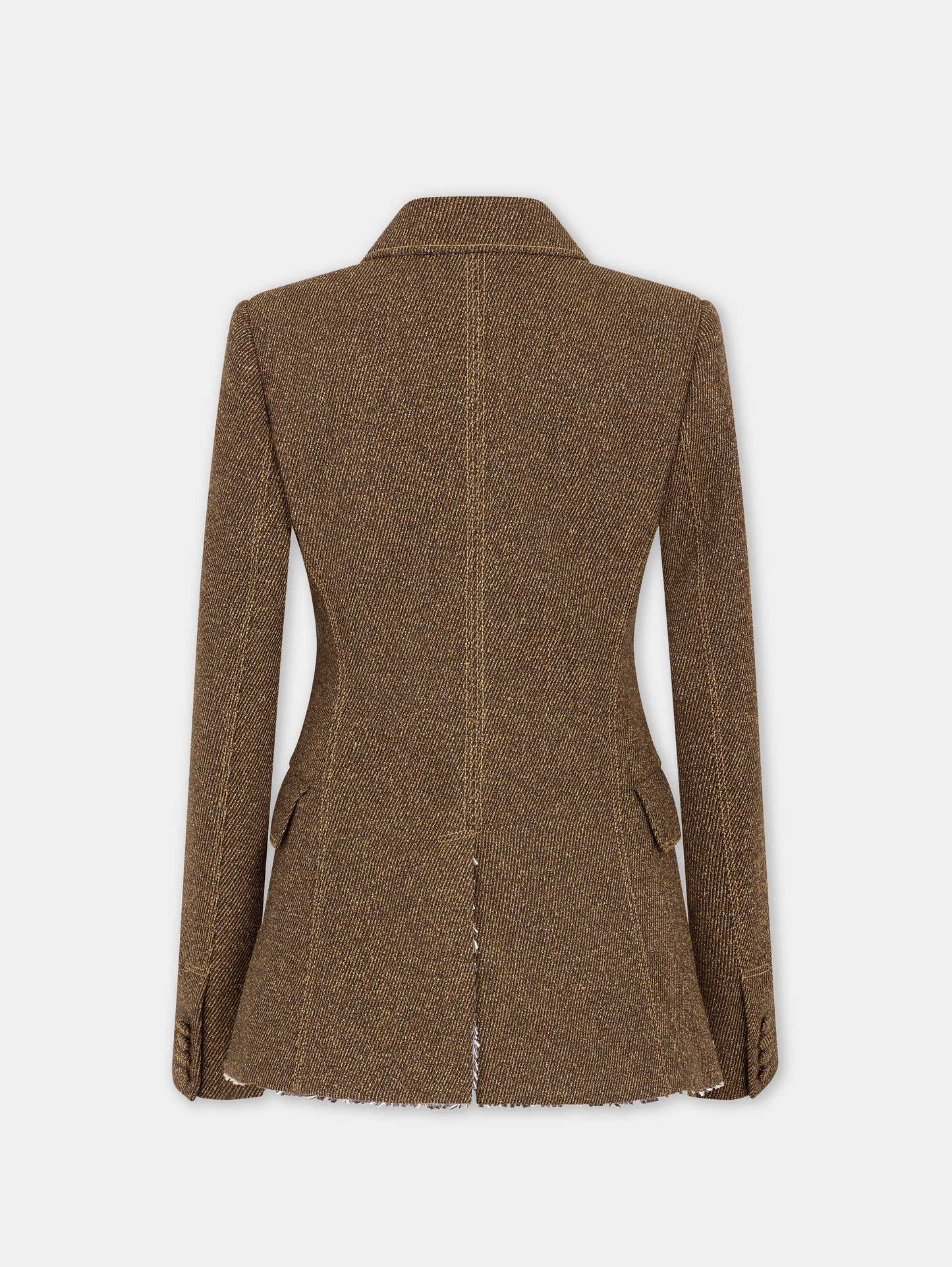 Tailored blazer in wool position 6