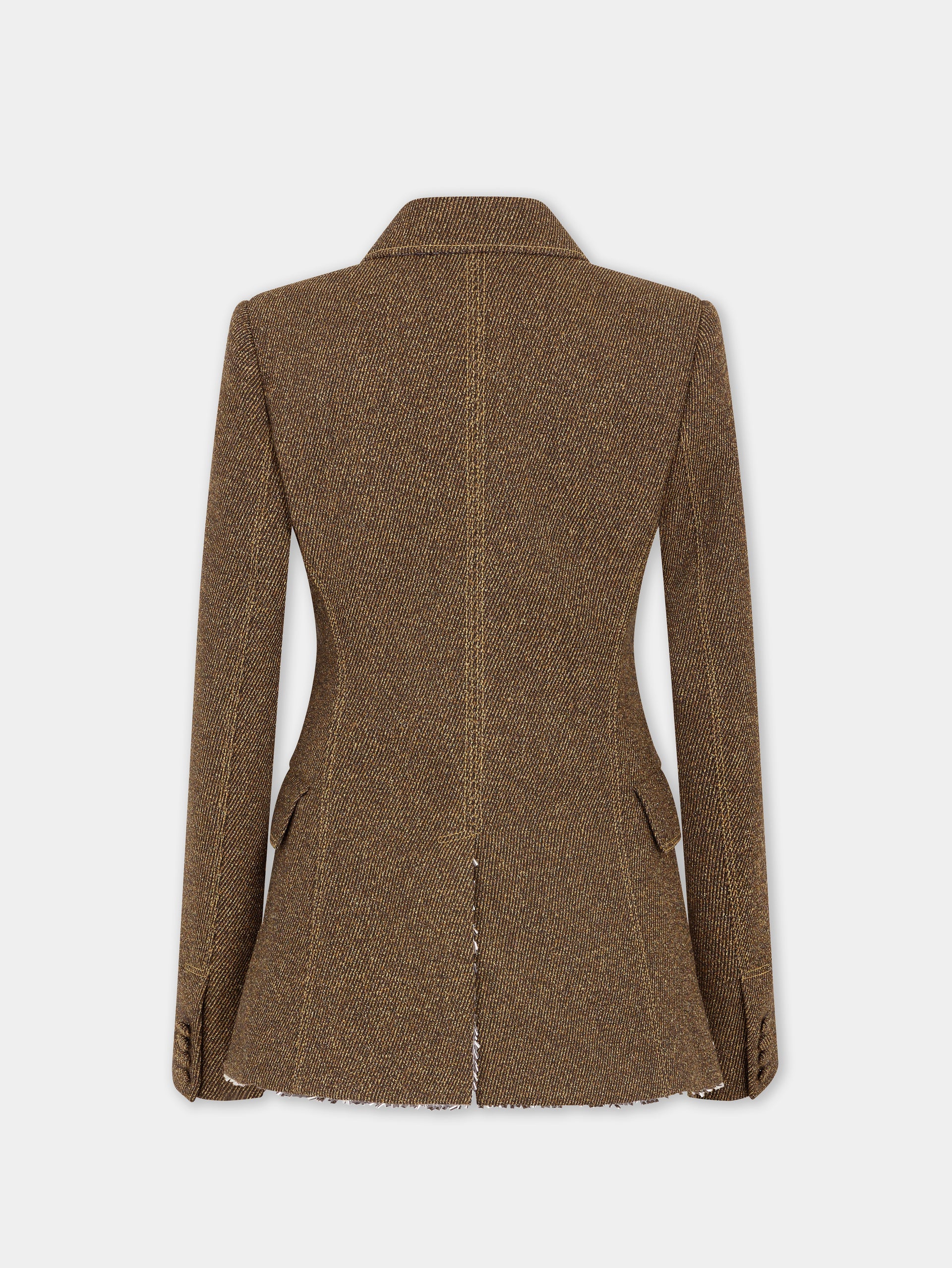 Tailored blazer in wool position 6