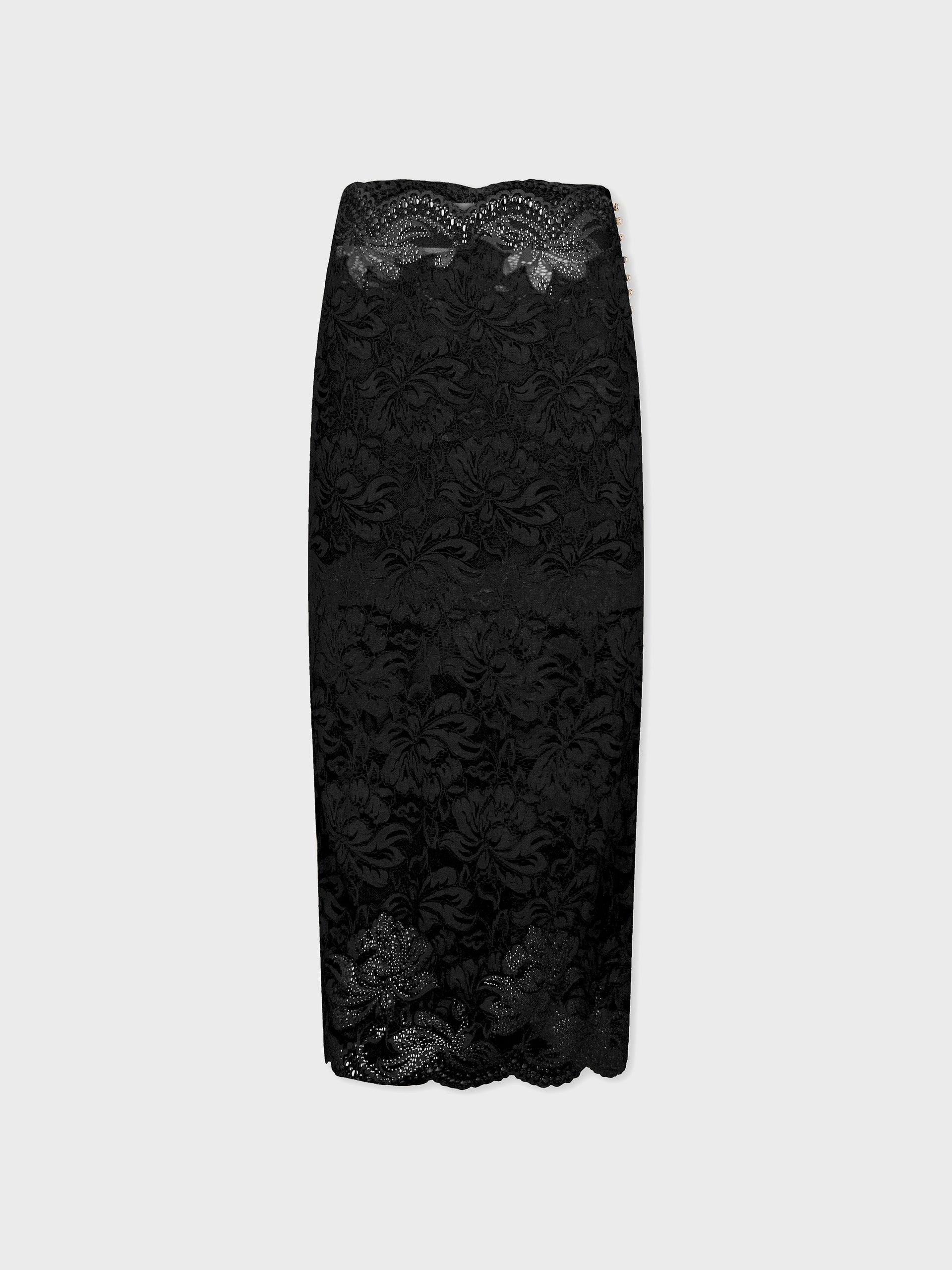 Midi skirt in lace