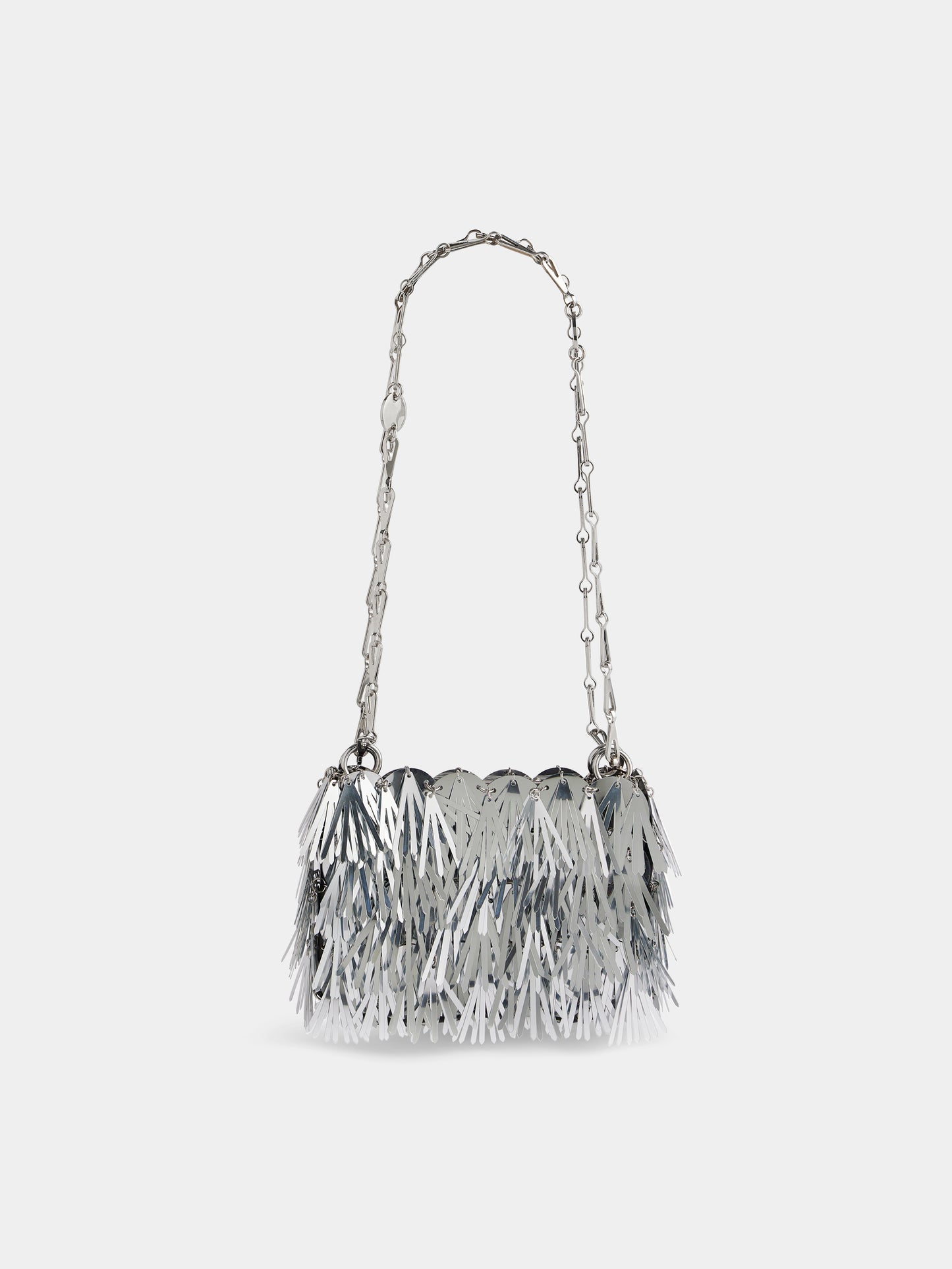 Sparkle nano metallic fur bag