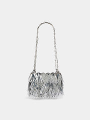 Sparkle nano metallic fur bag