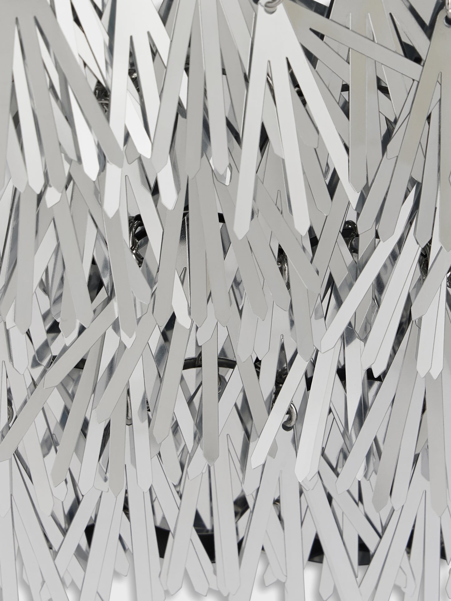 Sparkle nano metallic fur bag