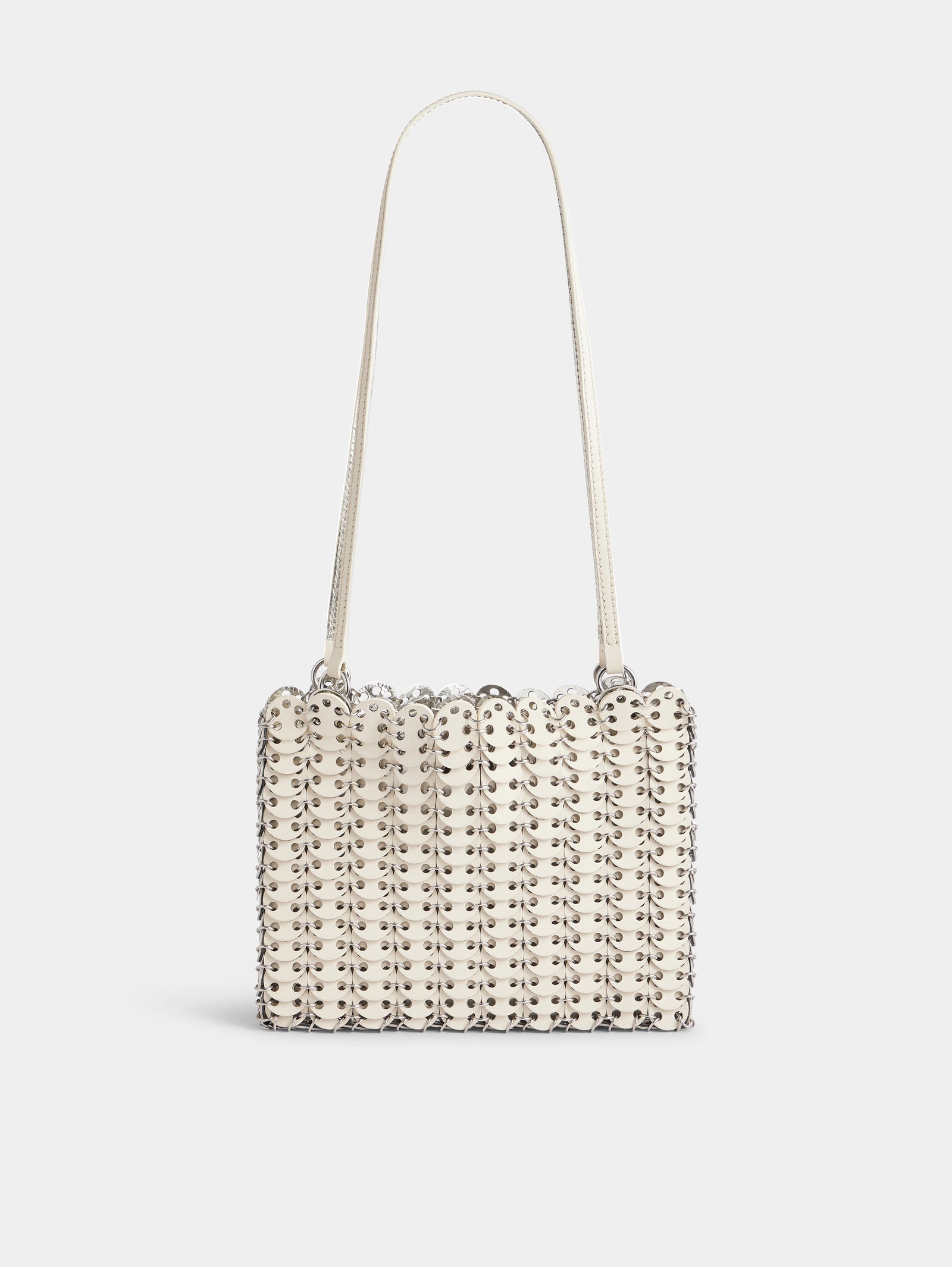 1969 reversible flip bag in leather ivory position 1 - Image 1