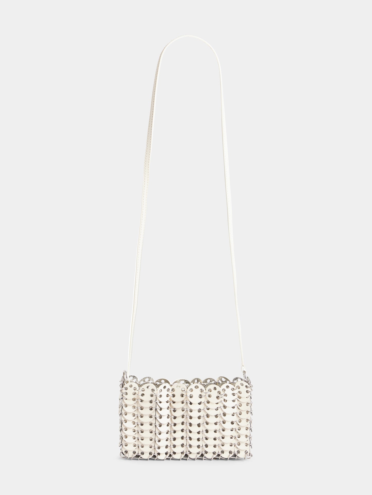 1969 reversible nano flip bag in leather