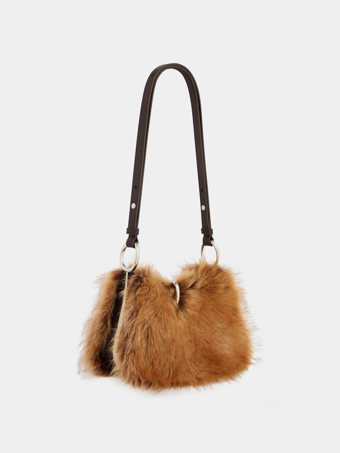 Small ring leather bag