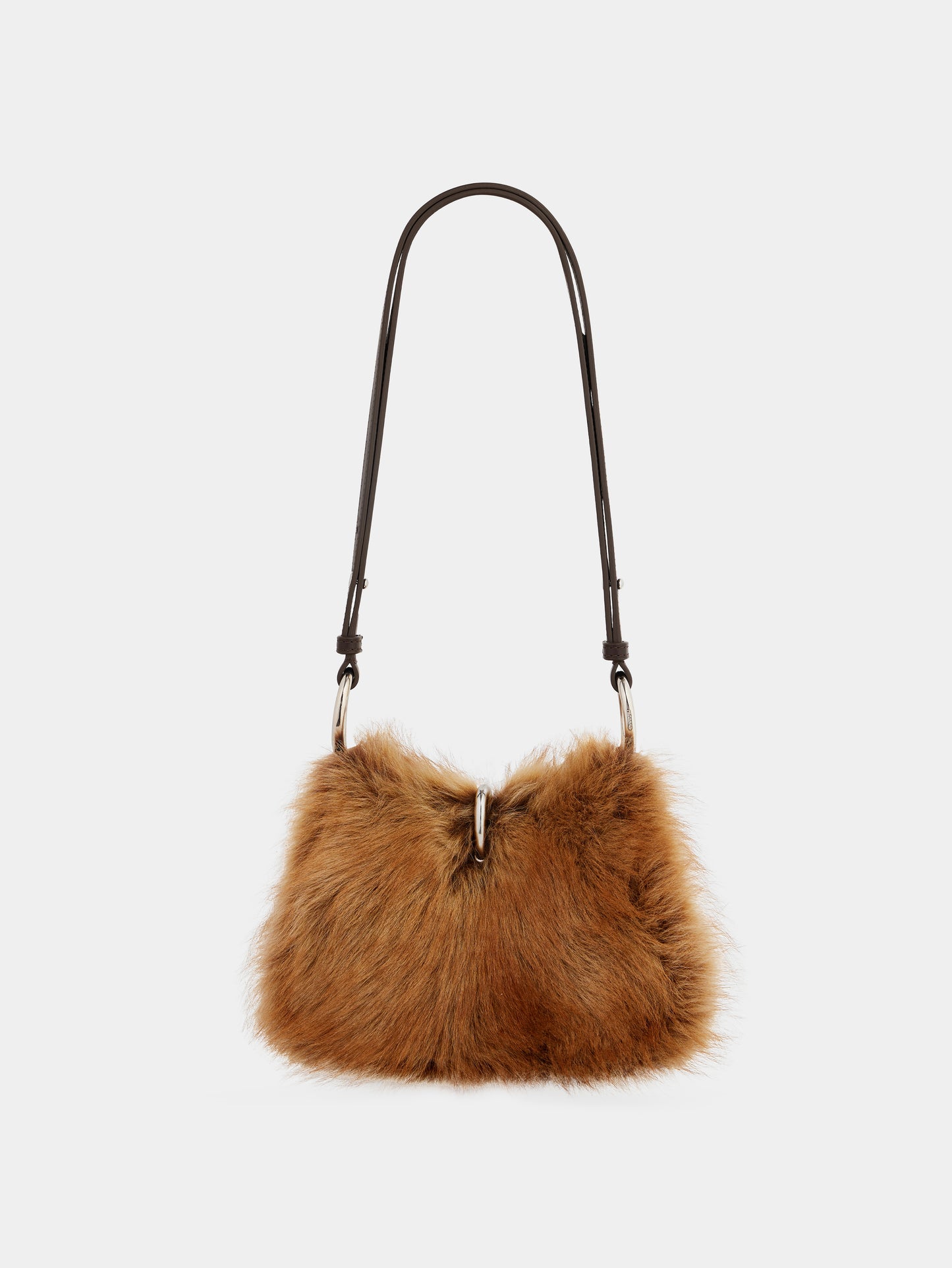 Small ring leather bag