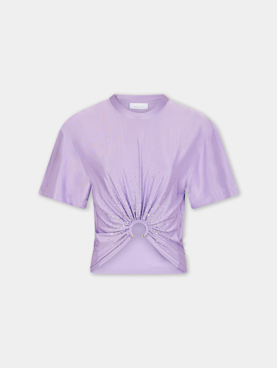 LAVENDER PIERCING TEE-SHIRT IN JERSEY